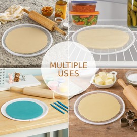 Mrs. Anderson's Baking Easy No-Mess Pie Crust Maker Bag, BPA Free, Rolls 11-Inch Crust For 8 to 9-Inch Pie