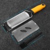 Pro Zester Grater, Lemon Parmesan Zester, Chocolate, With Razor-Sharp Stainless