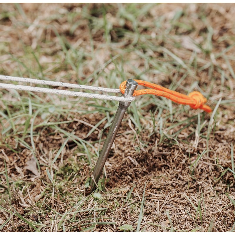 Boundless Voyage 4/8/12PCS Titanium Alloy Lightweight Camping Tent Stakes Pegs