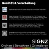 signz SIGNZ Register DIN A4, 6 - teilig, 5 Stück,