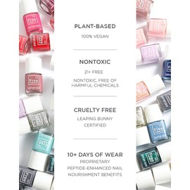 Toxic Free Nail Polish by 10+ Free Life - Coral Floral