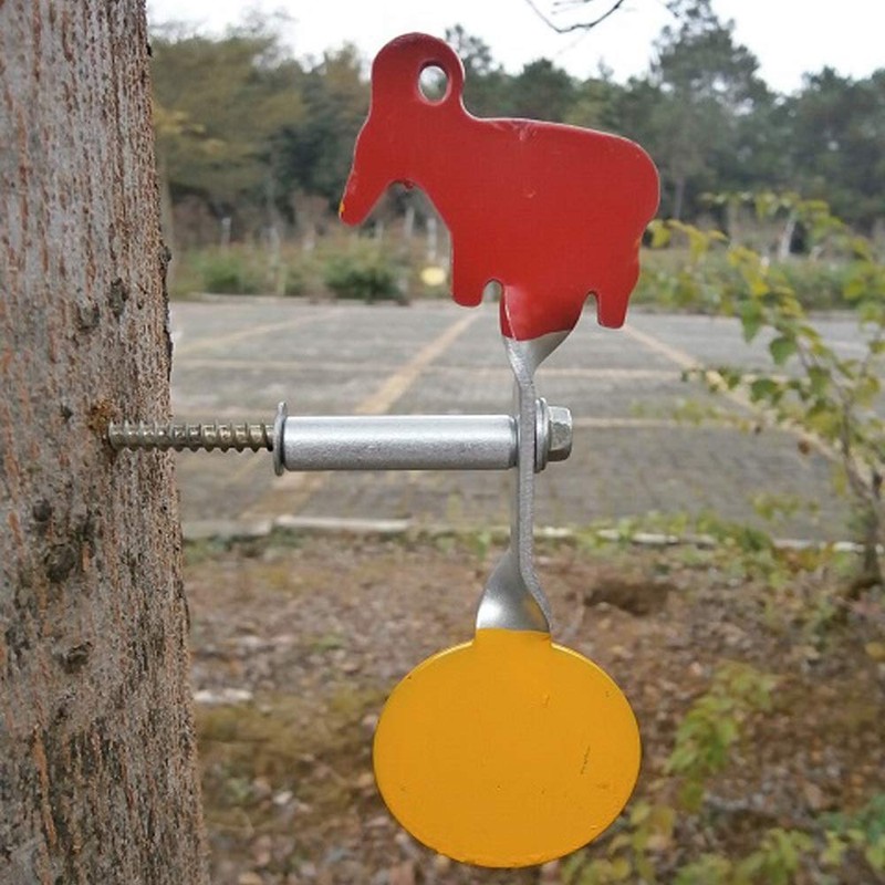 Air Gun Spinner Target 4 Pcs Set Tree Standing Shooting