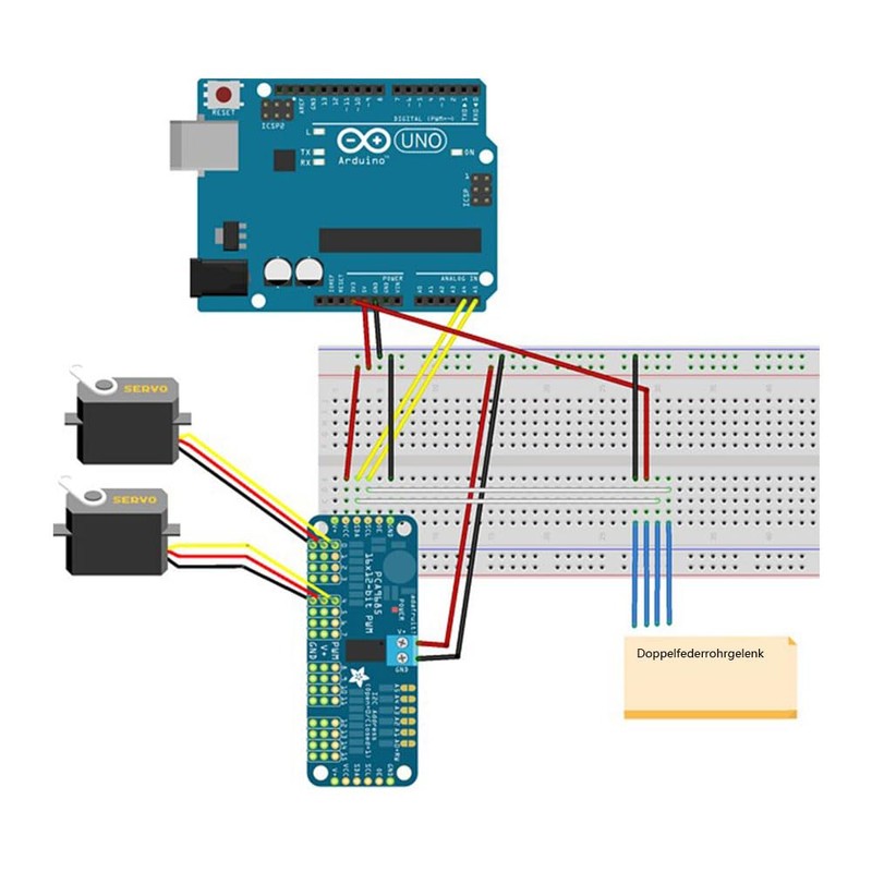 PCA9685 PWM Motor Driver 16 Channel 12-Bit PWM IIC Module