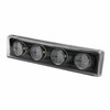 Cabin Roof Amber 24v 4 Led Sun Visor Light X2