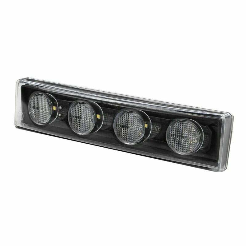 Cabin Roof Amber 24v 4 Led Sun Visor Light X2