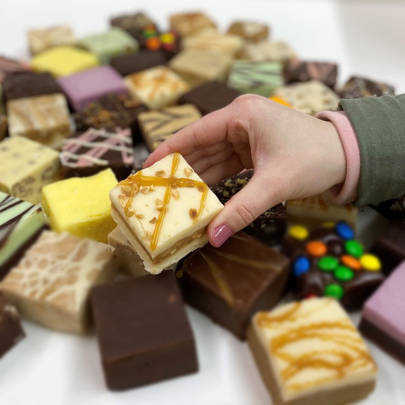 Valley Fudge, Caramel Salted Peanut, Fresh Artisan Fudge, Real Butter,