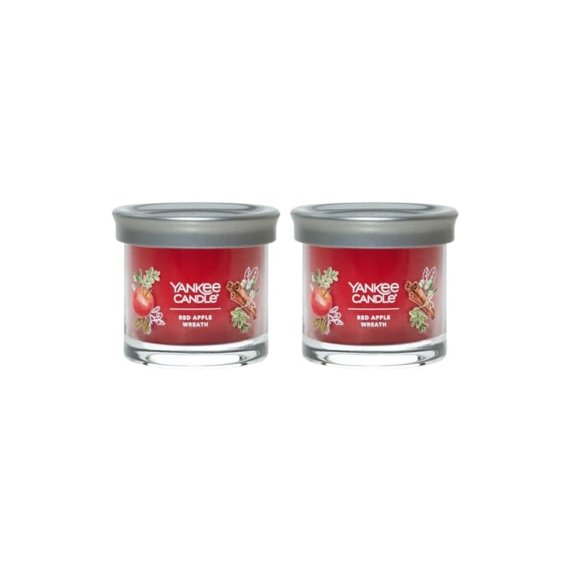 Yankee Candle Small Tumbler Scented Single Wick Jar Candle, Red