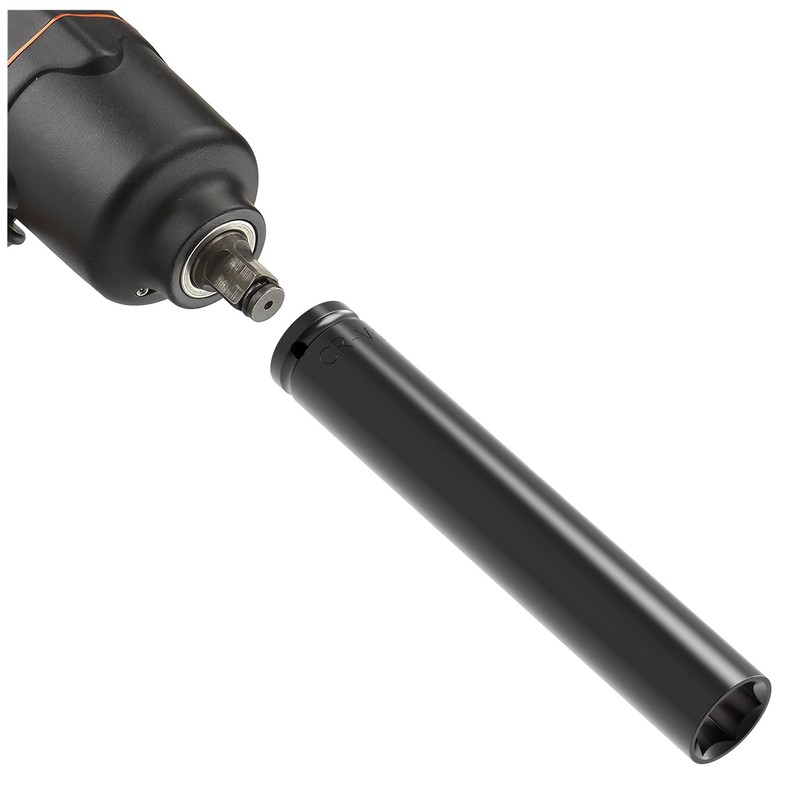 FOCMKEAS 2 Pcs 1/2 Inch Drive by 18mm Deep Impact