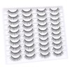Azenlo False Eyelashes 20 Pairs Wispy Lashes Faux Mink Lashes