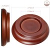 Piano Caster Cups Upright Piano Caster Cups Wood coasters Cups