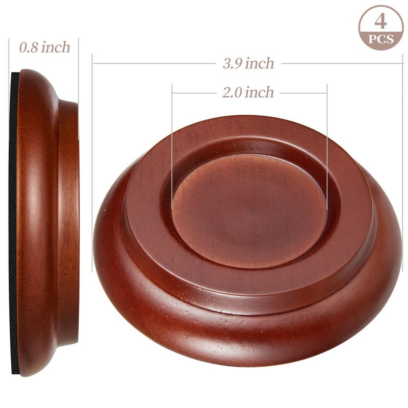 Piano Caster Cups Upright Piano Caster Cups Wood coasters Cups