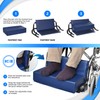 NYOrtho Wheelchair Foot-Rest Extender Elevating Pad - Leg Cushion Protector