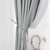 Haidong 2 Pairs European Style Curtain Hook Black Curtain Holdback