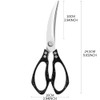 Jasni Fish pattern Powerful kitchen scissors professional Heavy Duty Multi-Purpose