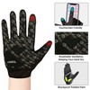 FDX Cycling Gloves Windproof Gel Padded Touchscreen Compatible Full Finger