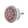 Knober Set of 10 Ceramic Furniture Knobs Mandala Energy Shabby-Chic
