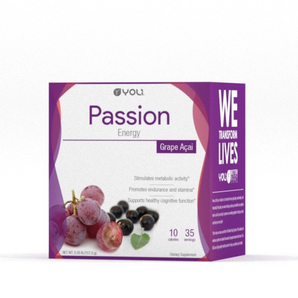 Yoli Passion Grape Acai Packets