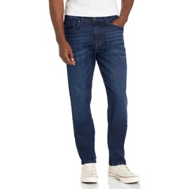 BOSS Maine Regular Fit Stretch Denim Jeans Indigo Blue