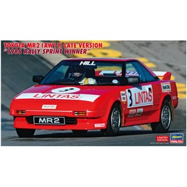 Hasegawa 20638 1/24 Toyota MR2 (AW11) Late Model 1986 Rally Sprint Winner Plastic Model
