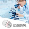 Achromatic Objectives Lens,1X 195 RMS Threaded Biological Microscope Achromatic Objectives