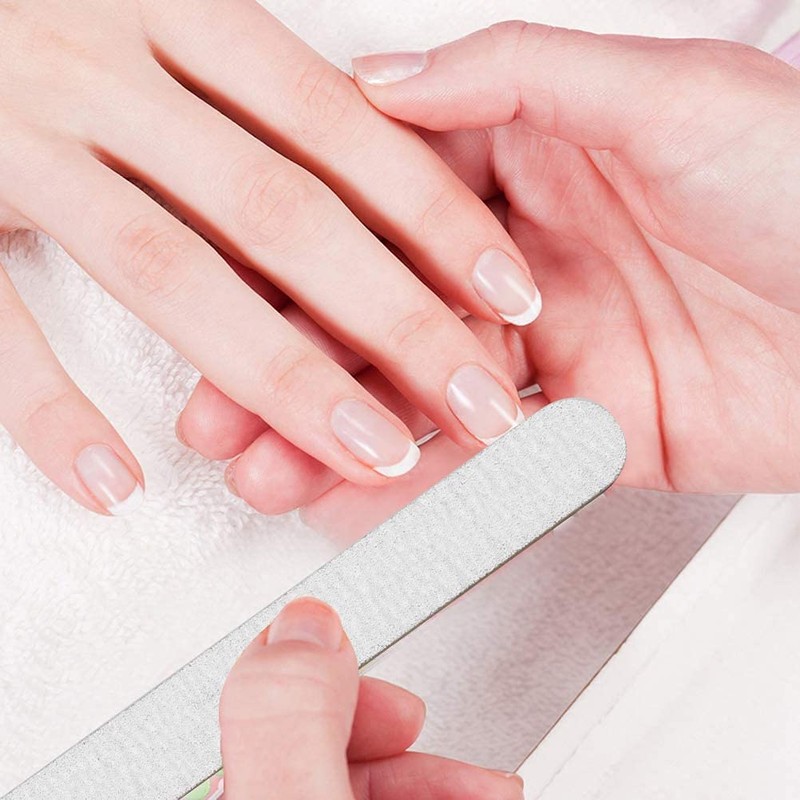 ANCLLO 6pcs Nail Files and Buffer Set with Professional Nail