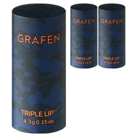 Graphen Triple Lip Men's Lip Balm, Handsome Lip, 3 Pieces / 그라펜 트리플립 남성 립밤, 핸섬립, 3개