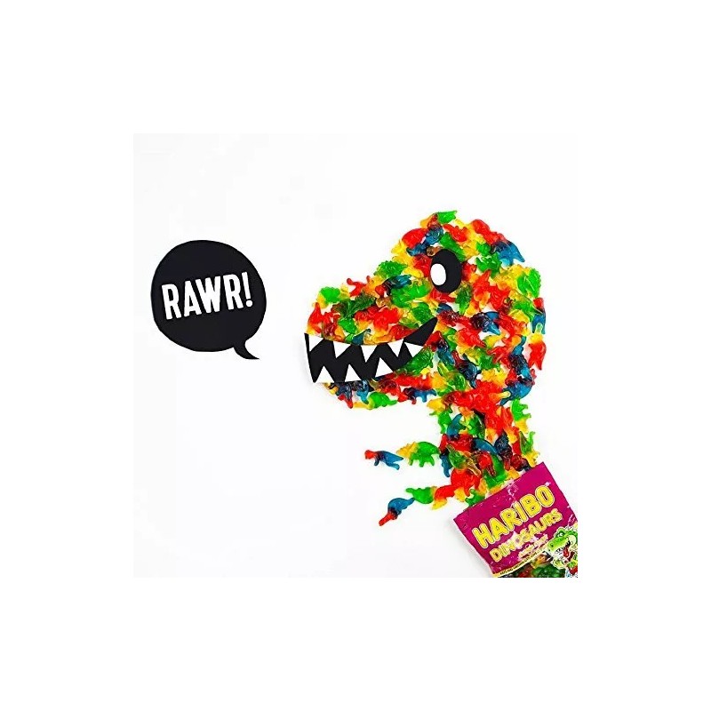 Haribo Dinosaurs Candy, 5 Ounce [12-Pack]