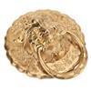 Door Knocker Chinese Animal Head Style Modelled Antique Brass Easy