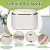 Realand Mini Trash Can for Desk with 200 Trash Bags,