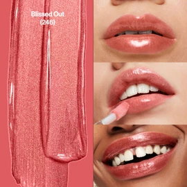 Revlon Super Lustrous Lip Gloss, Non-Sticky, Hydrating, High Shine Finish, 246 Blissed Out, 0.13 oz