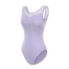 (Small, Lilac) - ModLatBal Women and Grils Lace Tank Leotards