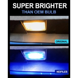 NEIFILES LED Door Courtesy Shadow Light Puddle Lights Compatible with 2008-2020 Dodge Challenger Chrysler 200 300 Sebring (Blue Light)