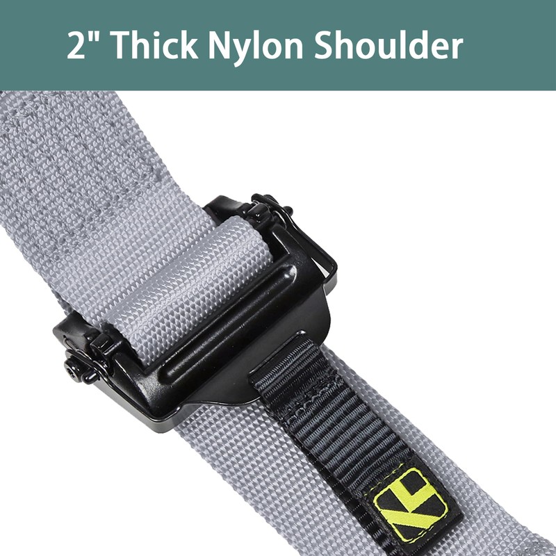 5 Point Harness Seat Belt with 2'' Ultra Soft Heavy
