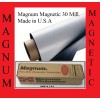 Magnum (2 SHEETS) Magnum Magnetic 24" x 12" White Car