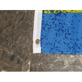 3x5 Blue Gold State of California Flag 3'x5' Brass Grommets