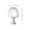 Velamp MUSHROOM Table Lamp E14, White