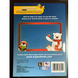 KAPPA CHRISTMAS JUMBO COLORING & ACTIVITY BOOK POLAR PARTY FREE HOLIDAY CARDS