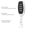 2pcs 433MHZ 4 Button Remote Control Duplicator for Electric Door