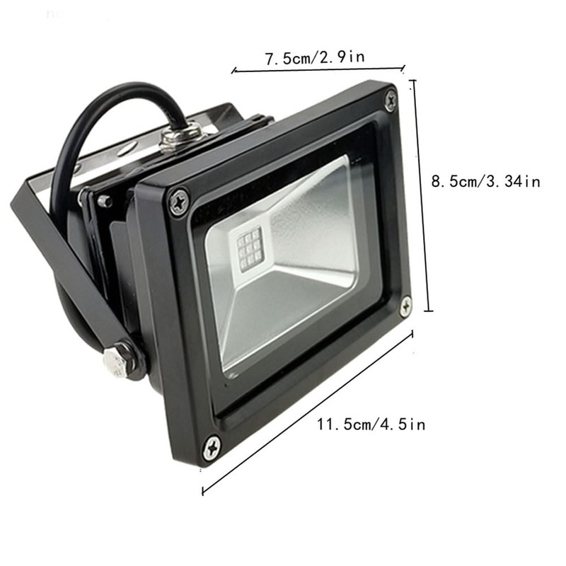 QUANS 10W 12V DC AC 24V DC UV Ultra Violet