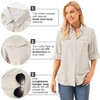 Womens UPF 50+ UV Sun Protection Safari Shirts Long Sleeve