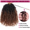 Unionbeauty 10 Inch Pre-twisted Yanky Twists Crochet Braids Hair 8PCS