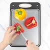 2 in 1 Stainless Steel Chopping Board & Plastic Cutting