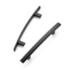 Ravinte 1 Pack | 6'' Curved Cabinet Pulls Matte Black