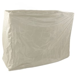 Jeffergarden Outdoor Table Tennis Table Cover, 190 Lightweight Table Tennis Table Cover, Silver Coated Sun Protection, Waterproof for Outdoor Use (Beige)