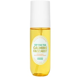 Handmade Heroes Sip The Tea Calming Face Mist Serum – Hydrating Facial Spray with Chamomile, Jasmine & Hyaluronic Acid – Vegan, Alcohol Free Formula for Dewy, Refreshed Skin – 2.2 fl oz