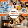 4-Channel Digital Kitchen Timer for Cooking & Study – LCD