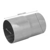 Exhaust Reducer Connecting Pipe 63mm‑60mm Stainless Steel Muffler Connector Pipes