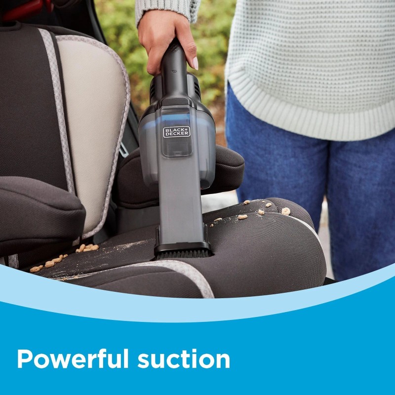 BLACK+DECKER BLACK DECKER Cordless Handheld Vacuum 12V Lithium Ion Lightweight