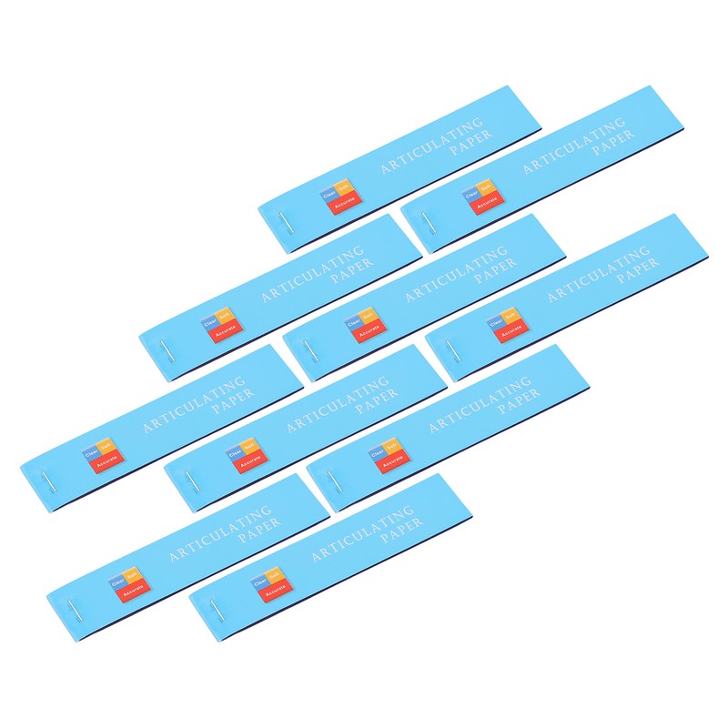 400pcs Blue Thin Dental Articulating Paper Double Side Bite Paper
