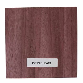Exotic Wood Zone's Purpleheart Bowl Blanks for Turning, Suitable Carving/Whittling Block (8" x 8" x 3")
